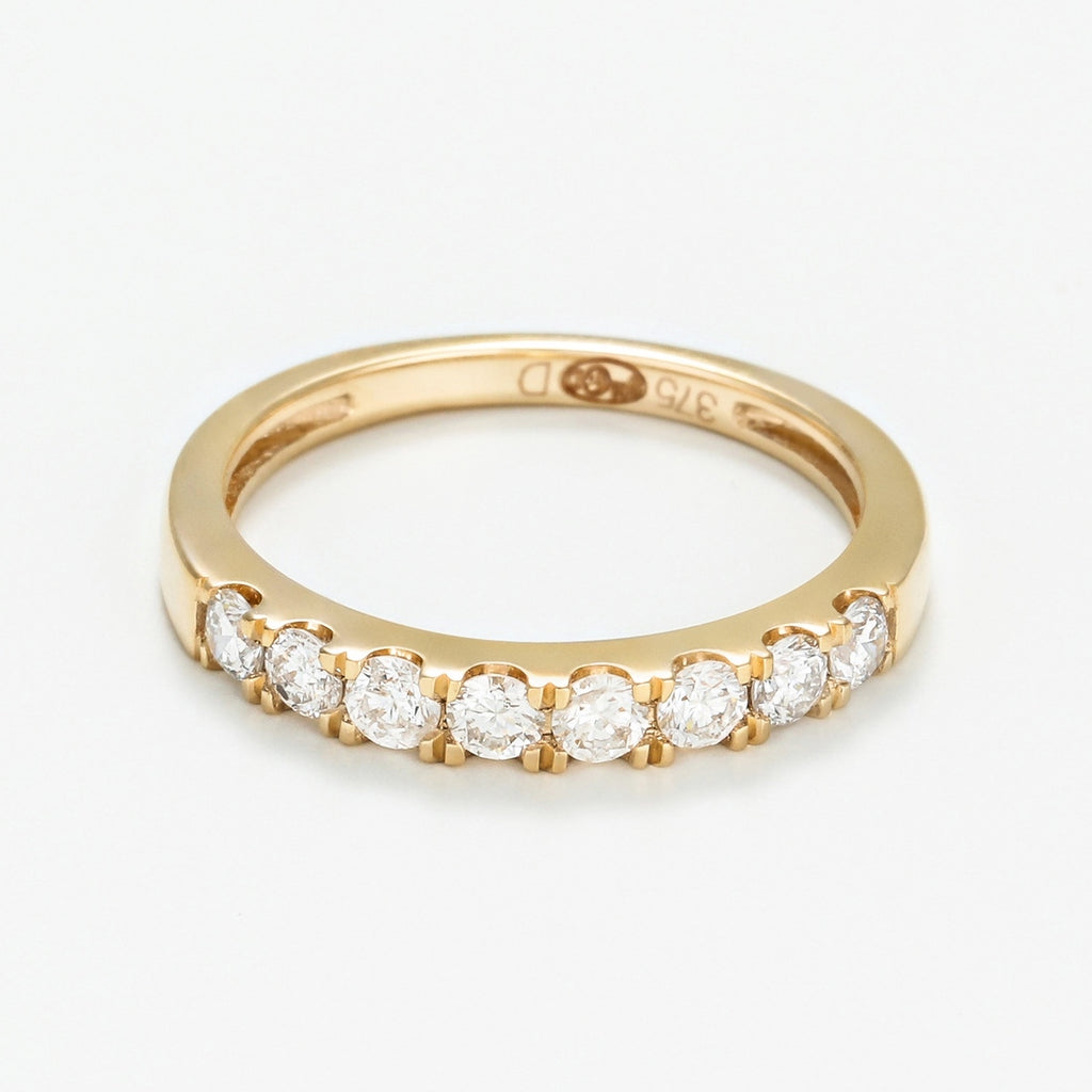 Bague Diamants "Rommani" D 0,50/8 - Or Jaune