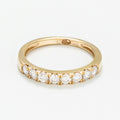 Bague Diamants "Rommani" D 0,50/8 - Or Jaune