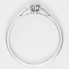 Bague "Solitaire Envoûtant" Diamant 0,11/1 - Or Blanc