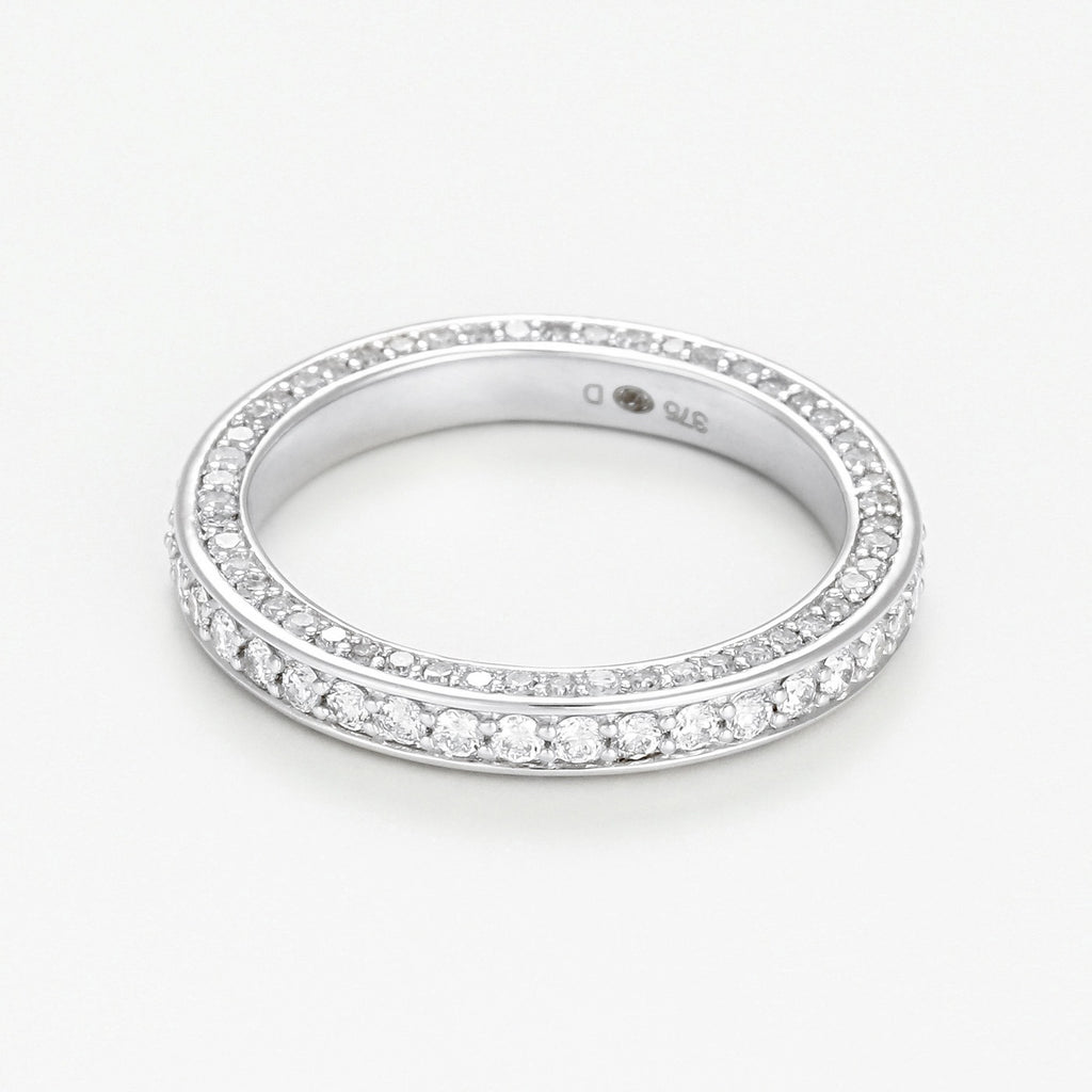 "Alliance Tris" Ring 1 Ct/141 - 375/1000 White Gold