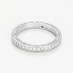 "Alliance Tris" Ring 1 Ct/141 - 375/1000 White Gold