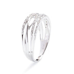 "Entrelacs Eternel" Diamond Ring D0.18ct/36