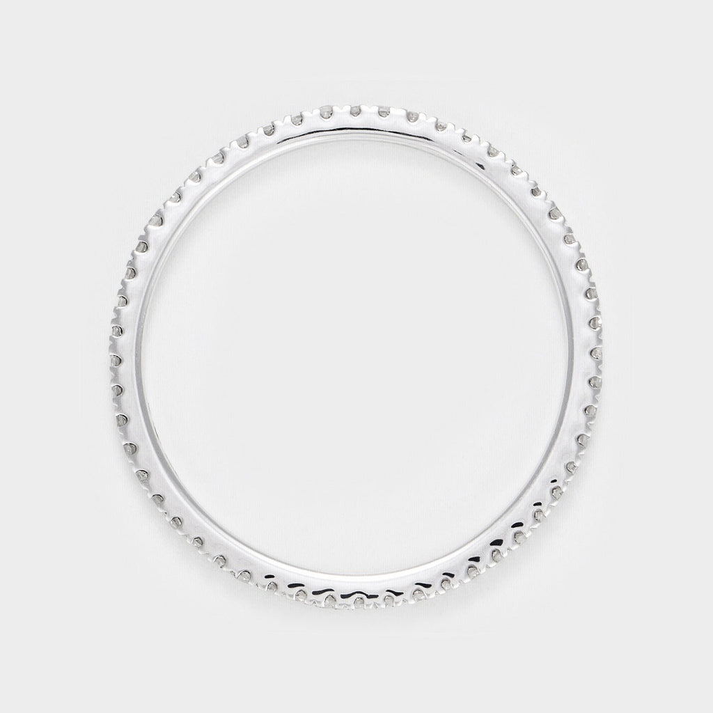 Bague "Belle Alliance Tour Complet" Diamants 0,16Ct/54