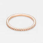 Ring "Belle Alliance Tour Complet" D0.16Ct/54 - 375/1000 Rose Gold