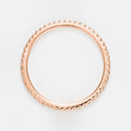 Ring "Belle Alliance Tour Complet" D0.16Ct/54 - 375/1000 Rose Gold