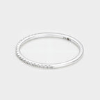 Bague "Belle Alliance" Diamants 0,08Ct/28 - Or Blanc