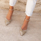 Babuska 9 Heno - Beige Heeled Shoes