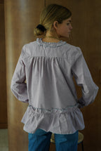 Alice Mottled Lilac Blouse