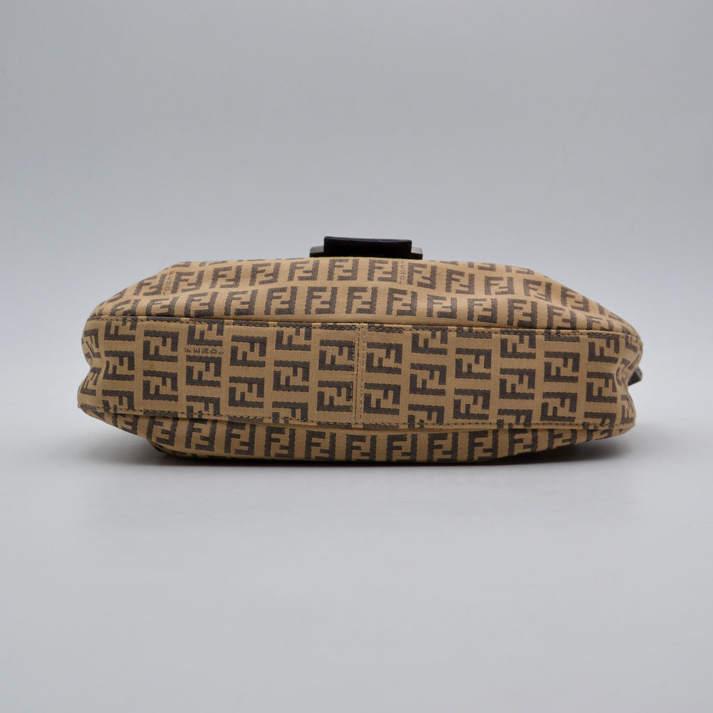 Fendi Vintage Zucchino Canvas Baguette Bag