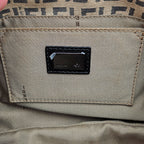 Fendi Vintage Zucchino Canvas Baguette Bag