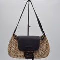 Fendi Vintage Zucchino Canvas Baguette Bag