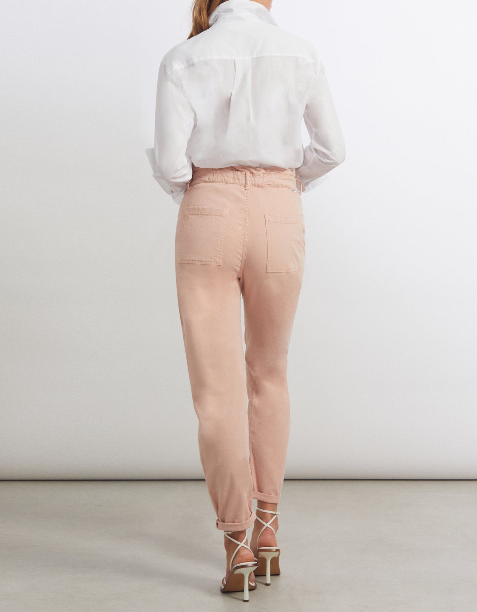 Pantalon Baggy Bahia Color - Silver Pink - Femme