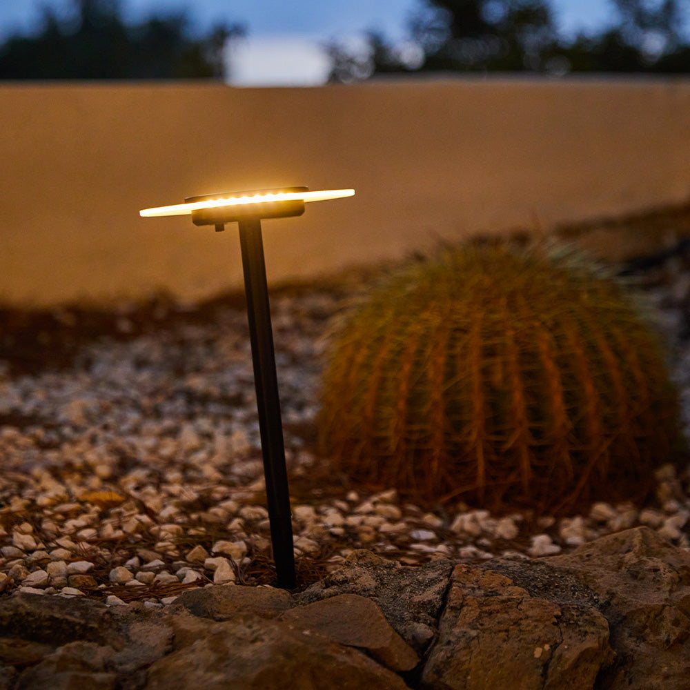 Ufo - Balise Solaire - Acier - Noir