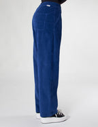 Pantalon Straight Baltimore Velvet - Indigo Mood - Femme