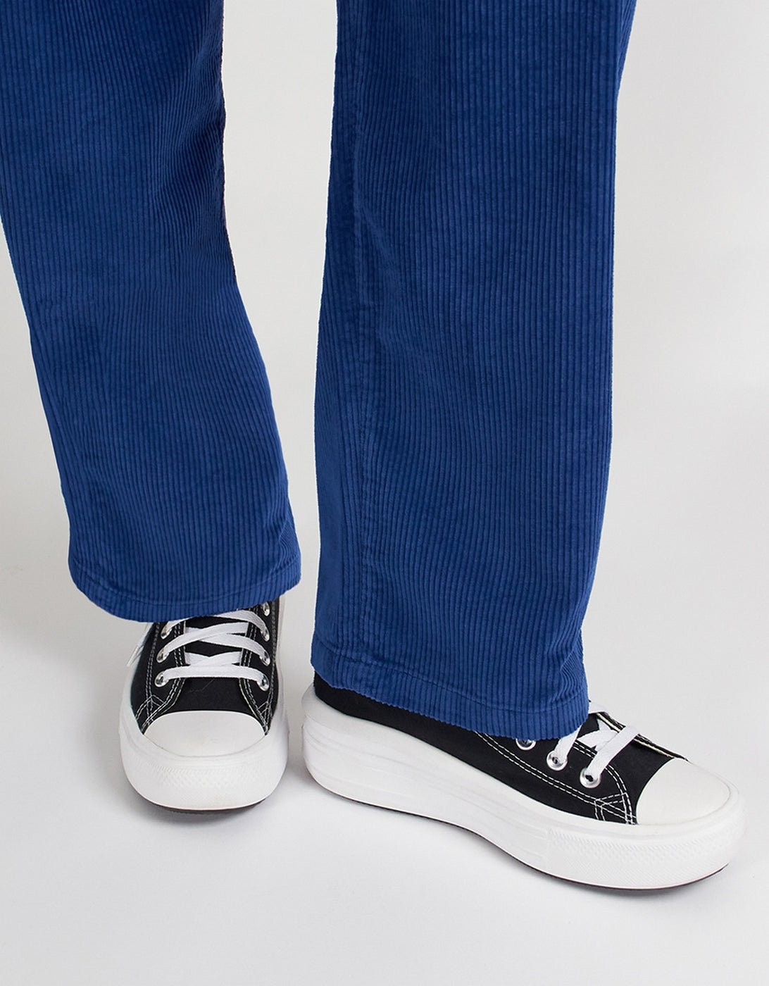 Pantalon Straight Baltimore Velvet - Indigo Mood - Femme