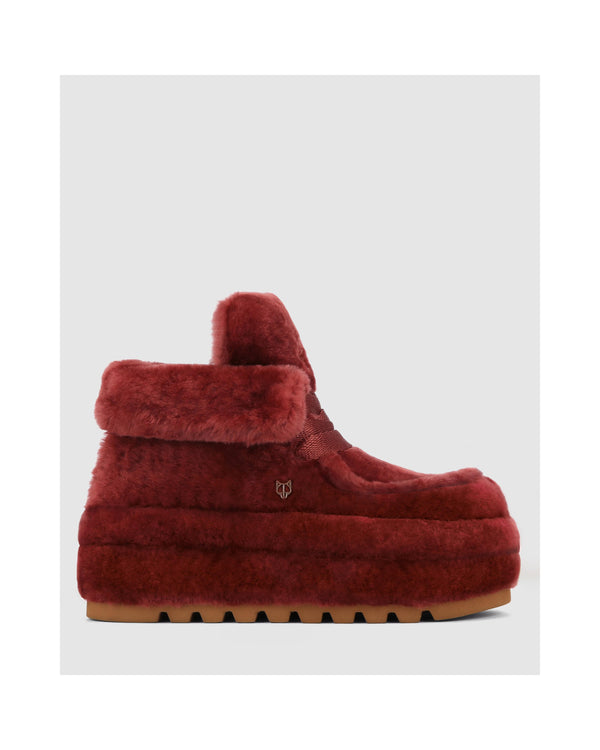 Bottes Bambi - Bordeaux - Femme