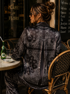 Camisa con bandana - Negro