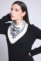 Tiger Bandana Tiger Bandana Scarf - Black & White - Mixed