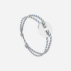 Bracelet Bassin - Bleu Marine & Beige