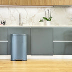 Admiral 50L Pedal Bin - Grey
