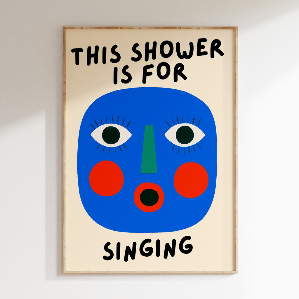 Bath - Affiche This Shower Is For Singing - Multi