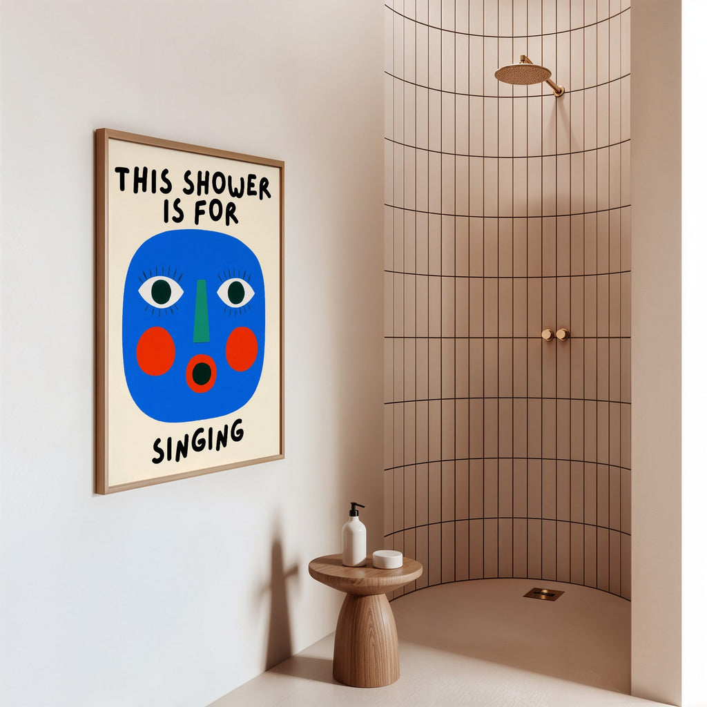 Bath - Affiche This Shower Is For Singing - Multi