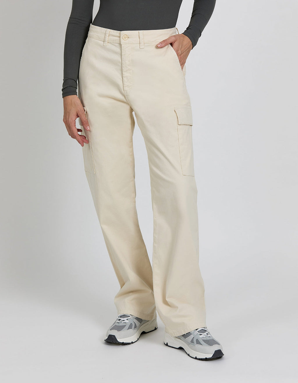 Pantalon Cargo Battle 2 - Milkshake - Femme
