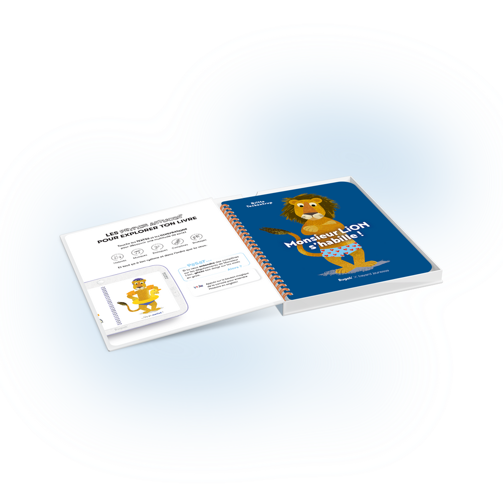 Livres - Livre - Monsieur Lion S'Habille (3+)