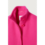 Manteau Court Boule - Fuchsia - Femme