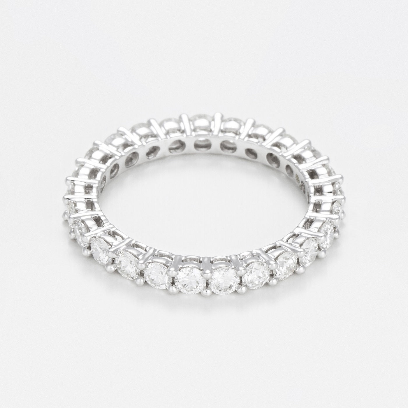 Bague "Mon Tour Complet 2Ct" Diamant 2Cts/22 - Or Blanc