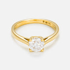 "Imperial Solitaire 1" Ring D1Ct/1 - 750/1000 Yellow Gold