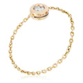 "My Unique" Chain Ring, 0.07ct/1 - 375/1000 Yellow Gold
