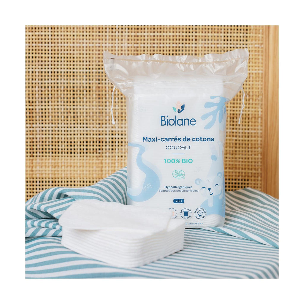 100% Organic Cotton Pads