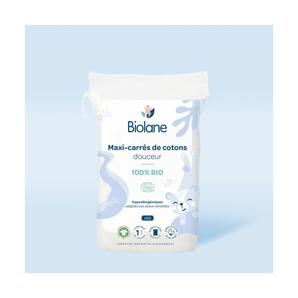 100% Organic Cotton Pads