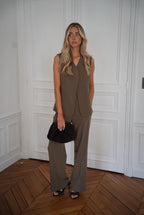 Pantalon Droit Loanie - Kaki