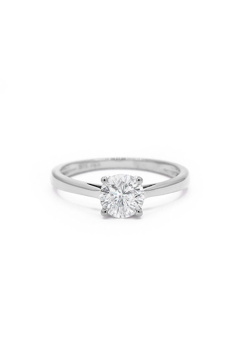 Bague Solitaire "Délicate'" D0,50/1