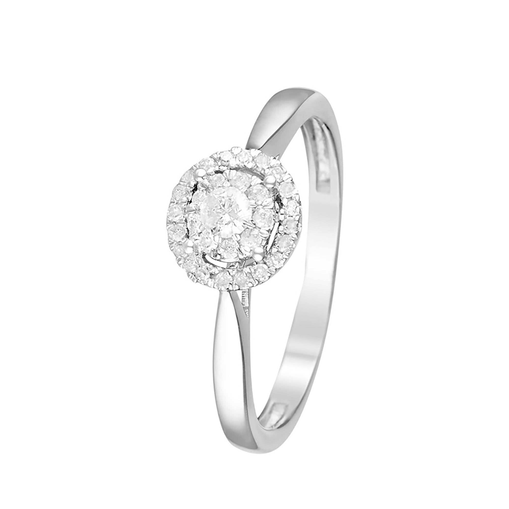 Anillo "Chamade" Diamantes 0,21/32