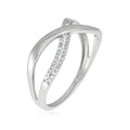 Bague "Croisi Divin" Diamants 0,10/50