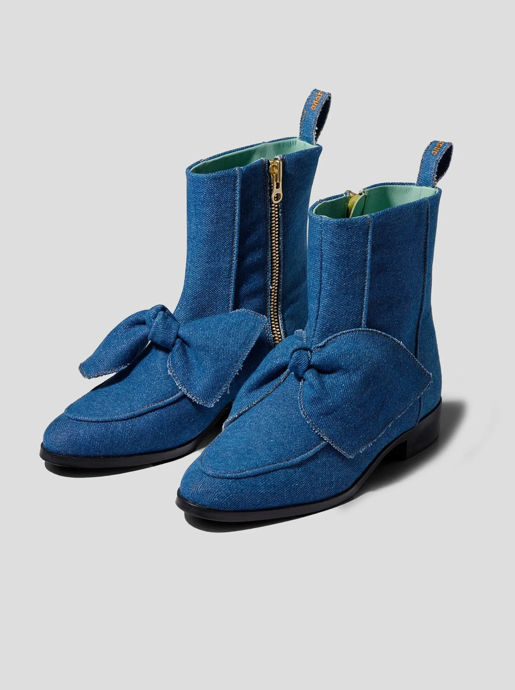 Botas Bb en denim azul