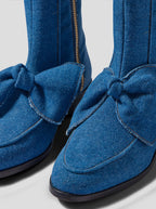 Botas Bb en denim azul