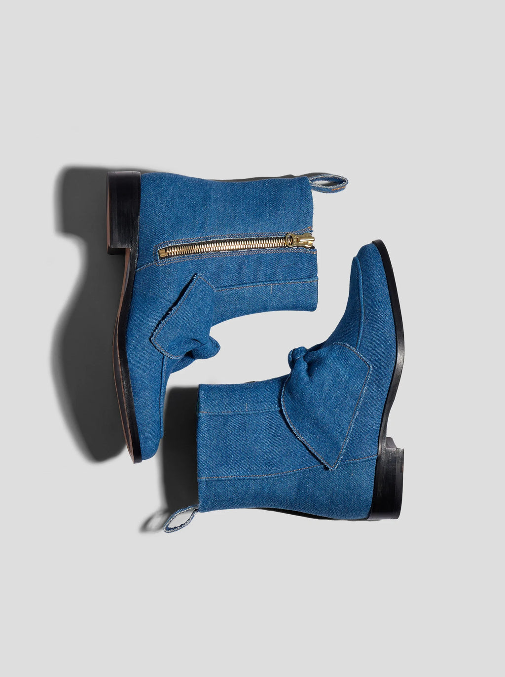 Botas Bb en denim azul