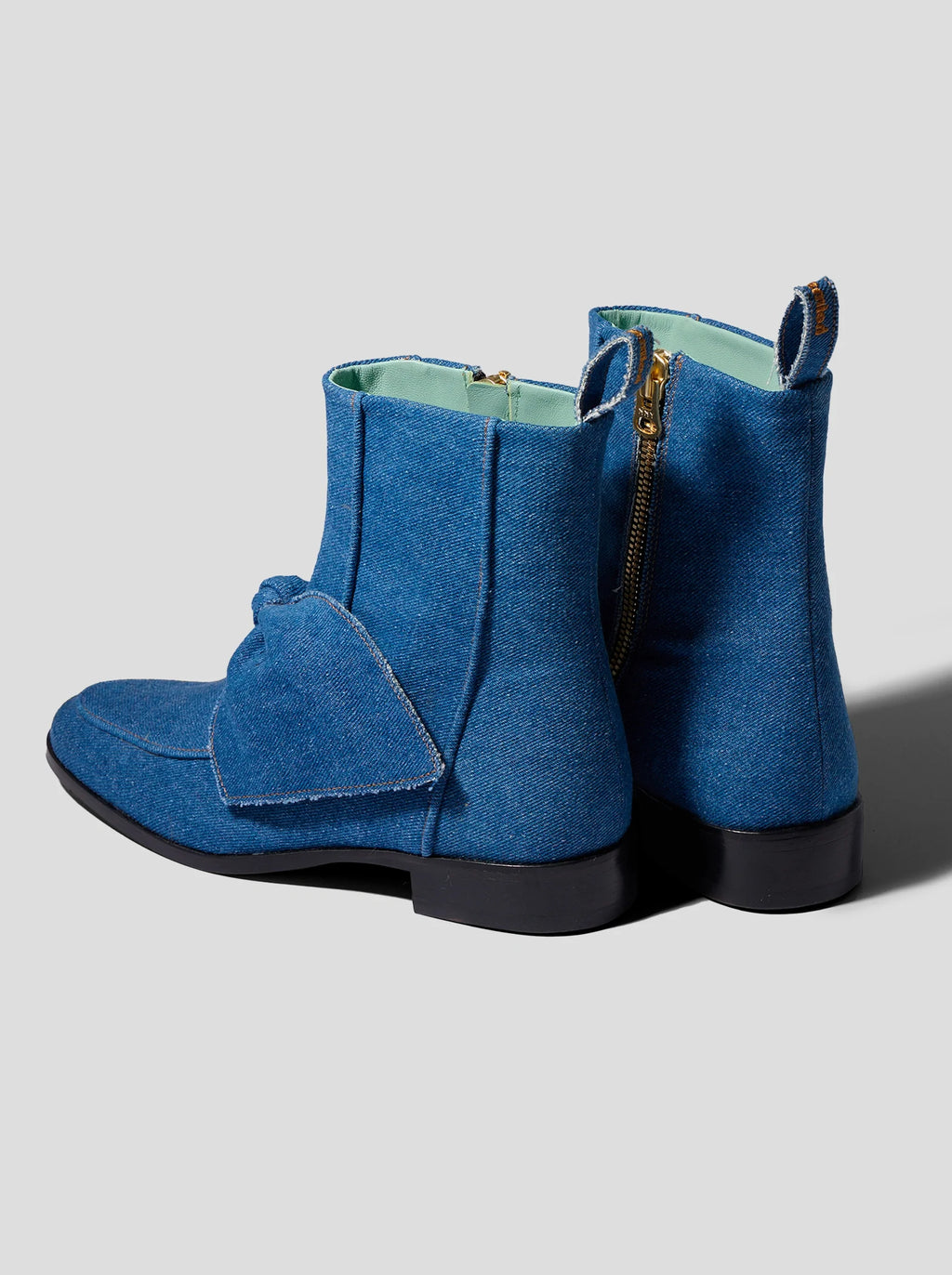 Botas Bb en denim azul