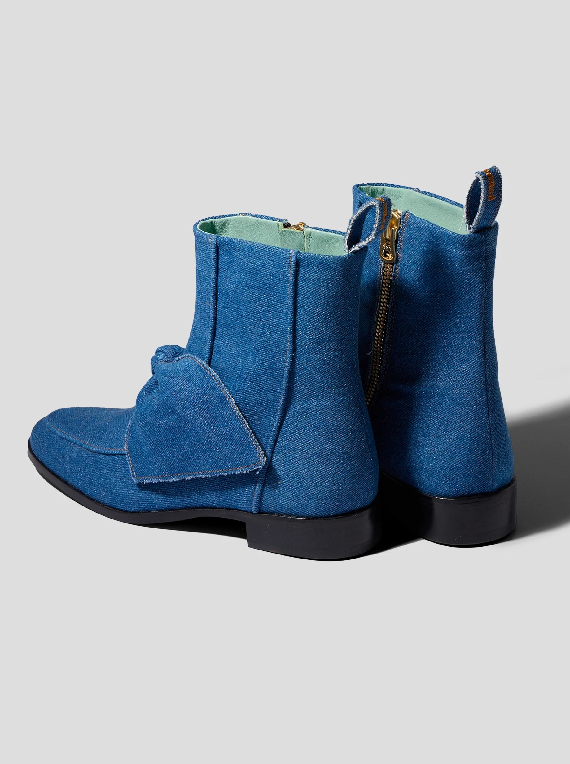 Botas Bb en denim azul