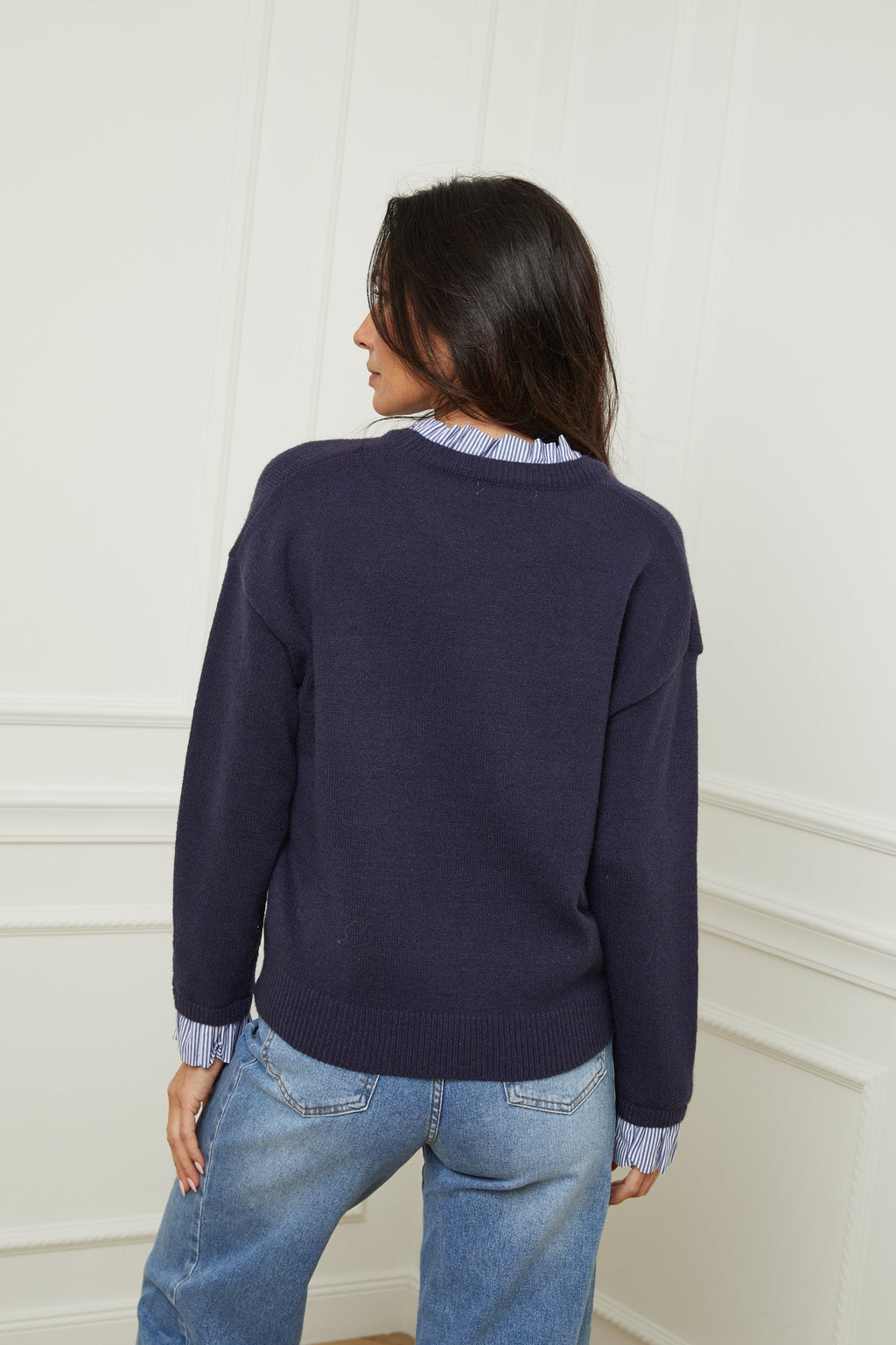 Jeanne sweater - Navy