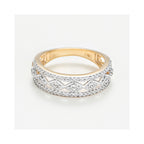 Bague "Sumptuous" Diamants 0,30/86 - Or Jaune 375/1000