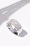“Precious Ribbon” Ring D0.91/203 – 375/1000 White Gold