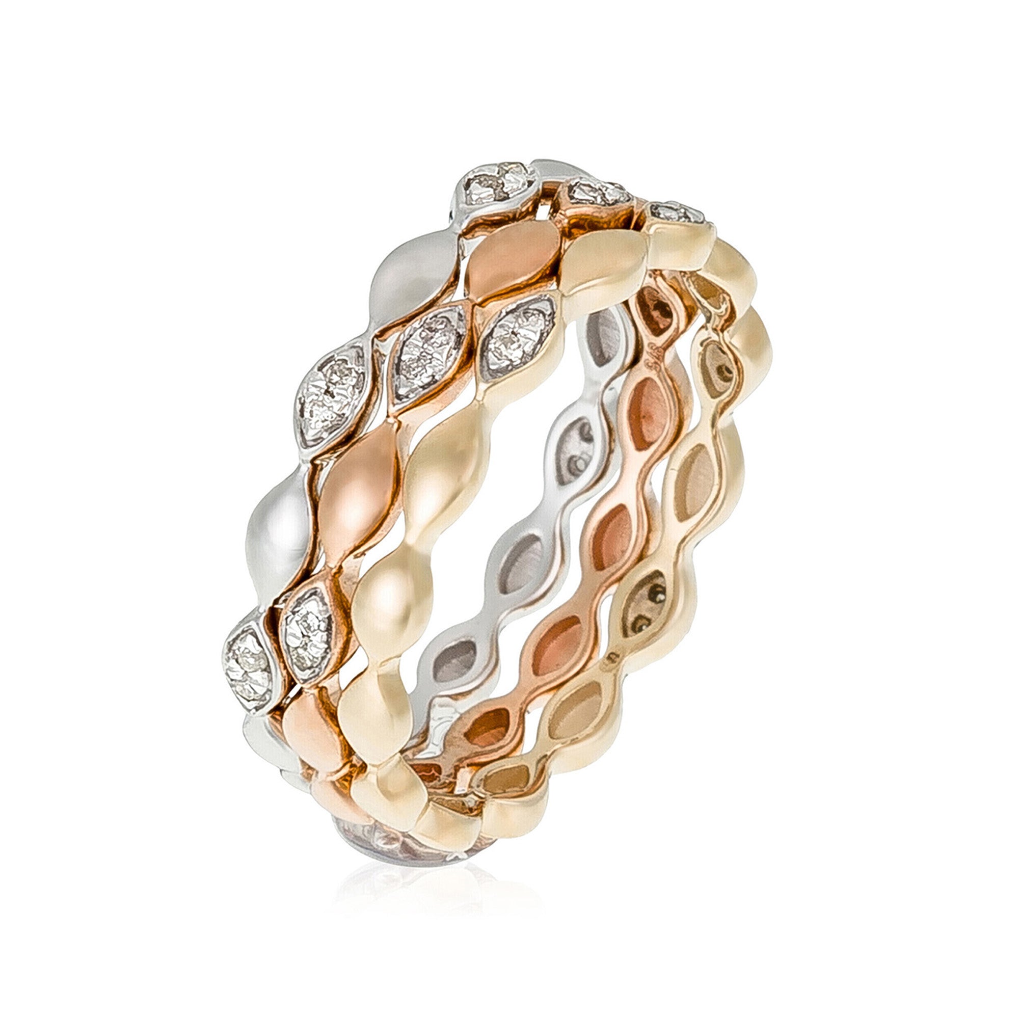 Anillo "Trinity" D0,15/26