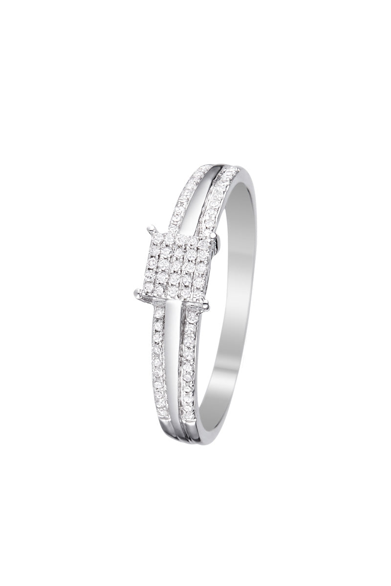 "Mon Bonheur" Diamond Ring 0.15/65