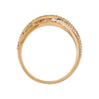 Bague "Ma Force" Diamants 0,31/150 - Or Rose 375/1000