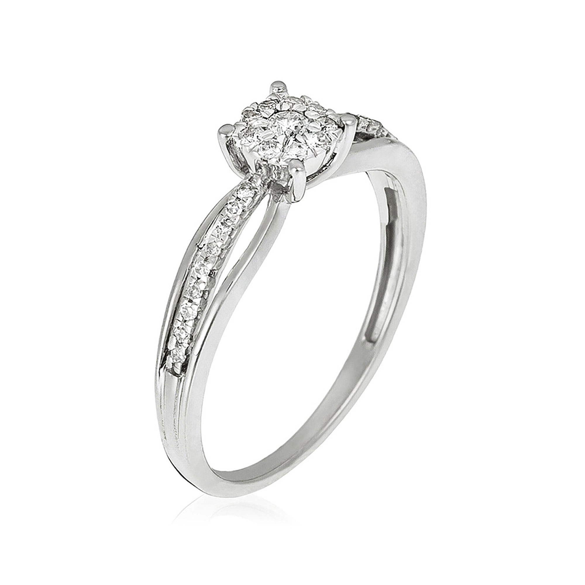 "La Promise" Diamond Ring 0.16/28